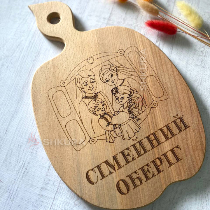 Разделочная доска "Сімейний оберіг"