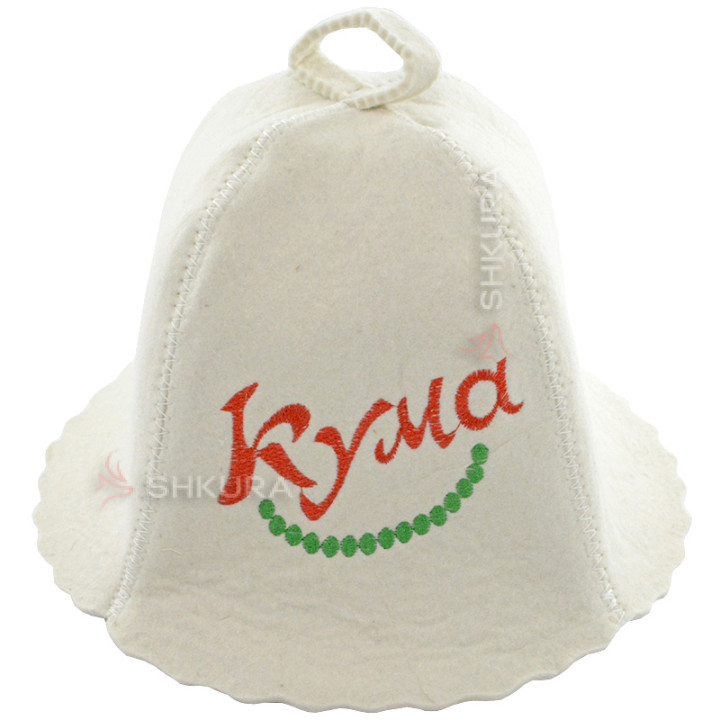 Шапка для бани "Кума"
