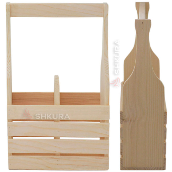 Корзина для вина. Поднос, 23х12 см