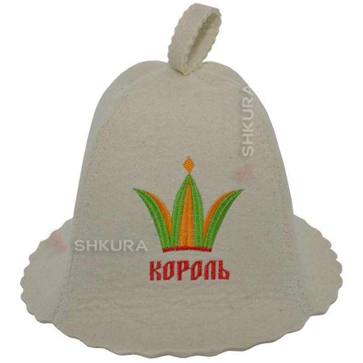 Шапка для бани "Король"