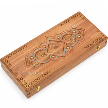 Нарды "Ампир", 50х45 см, светлые