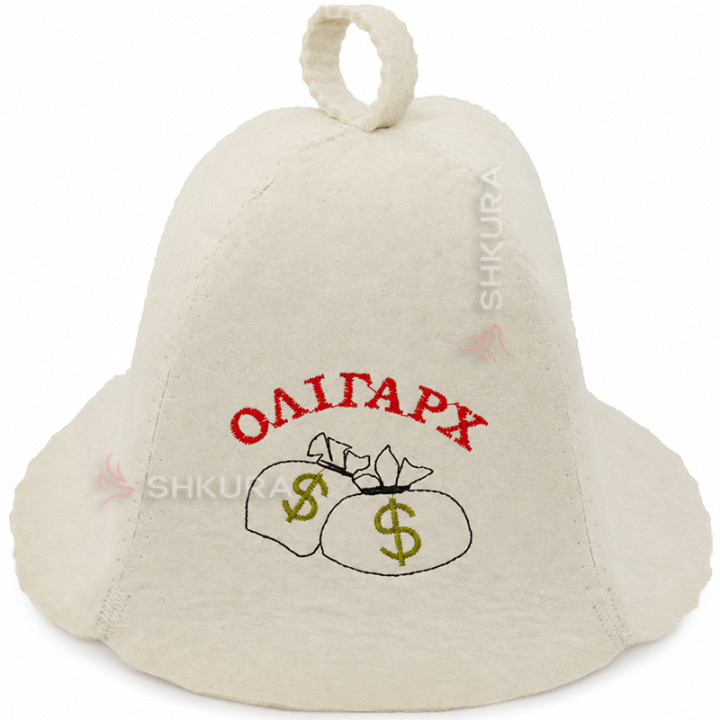 Шапка для бани "Олігарх"