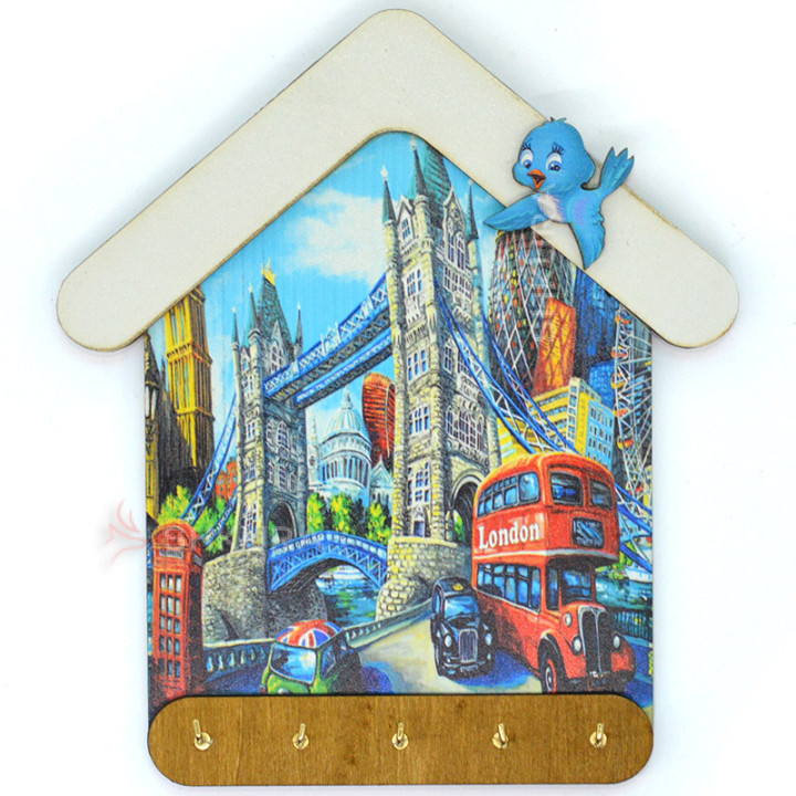 Ключница "London bridge", 19х21 см