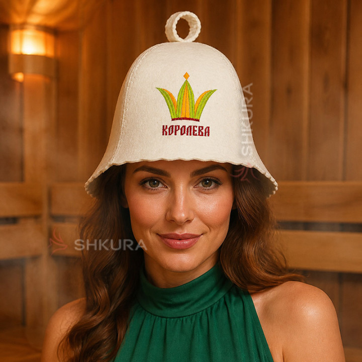 Шапка в баню "Королева"