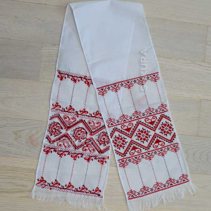 Вишитий рушник 1,3х0,24 м. 07