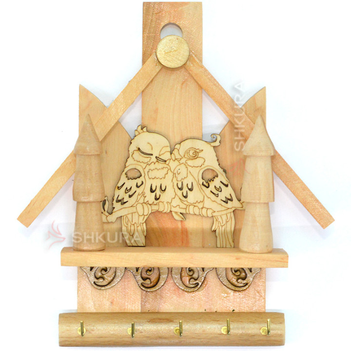Ключница 17 "Воробьи", 22х22 см