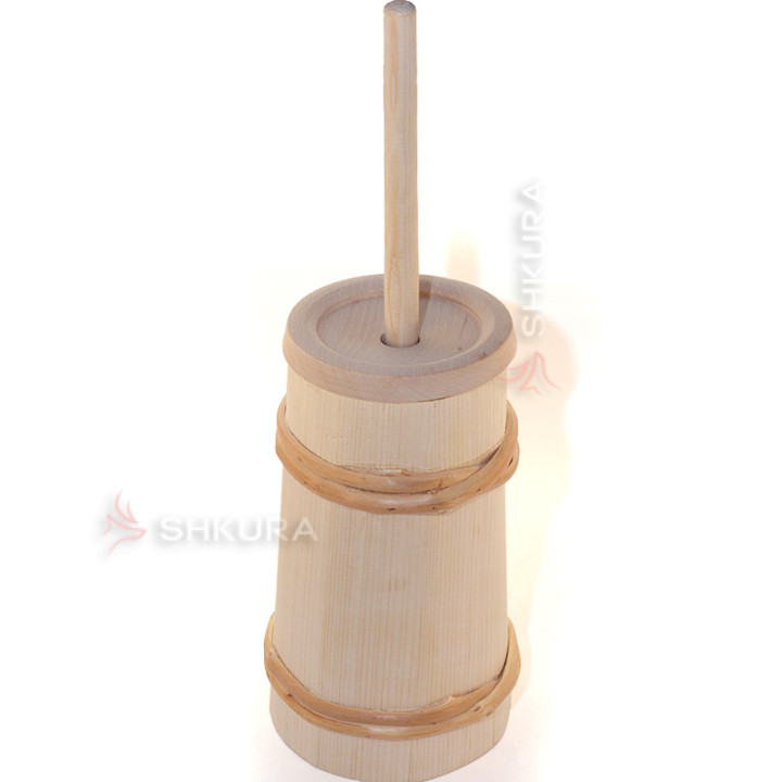 Маслобійка дерев'яна, 3л