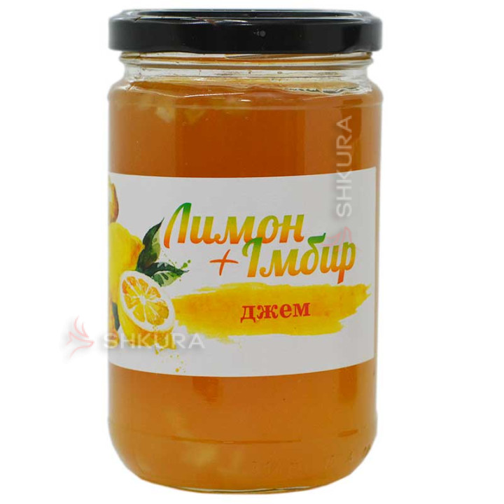 Джем з лимона та імбиру