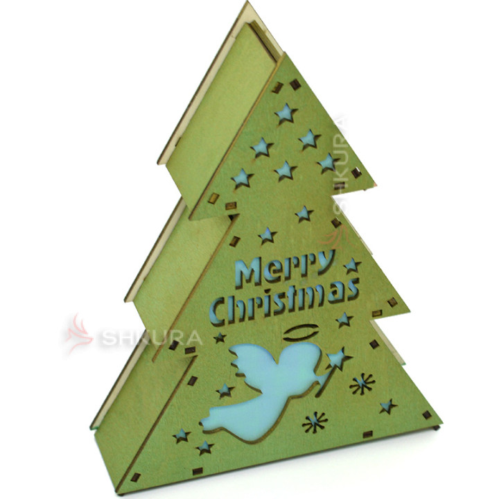 Новорічна статуетка "Merry christmas"