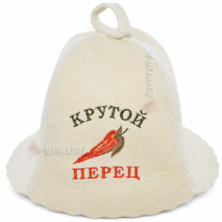 Шапка для бані "Крутой перец"