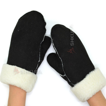 Женские варежки CASUAL, черные