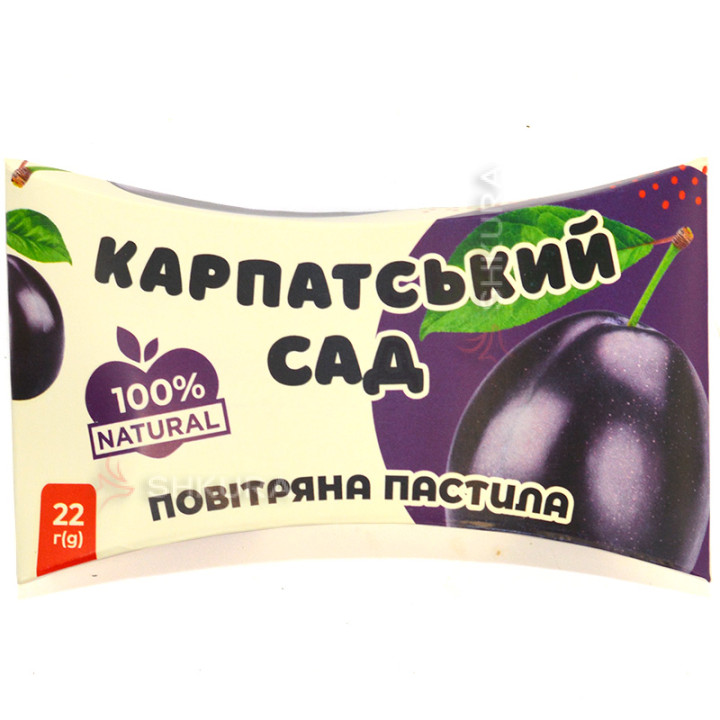 Повітряна пастила "Слива", 22г
