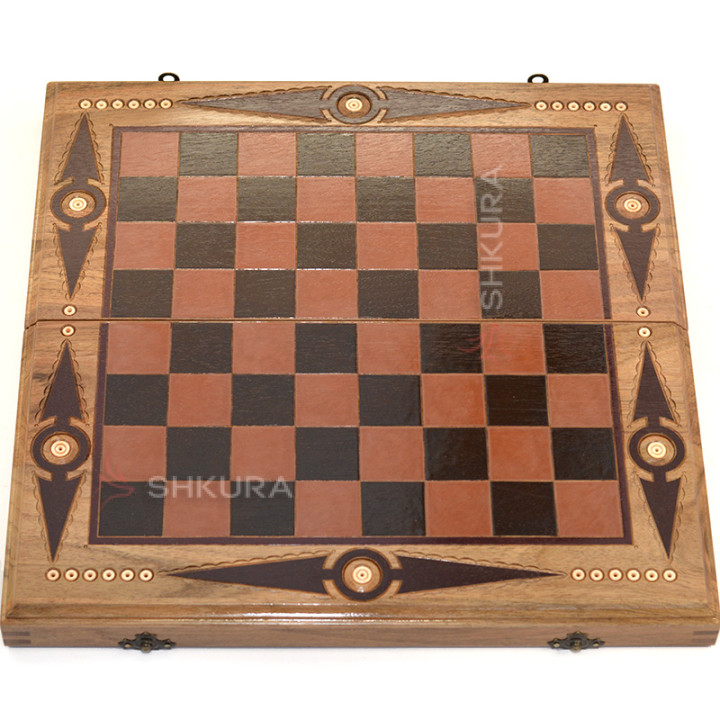 Нарди + Шашки, 36х36 см