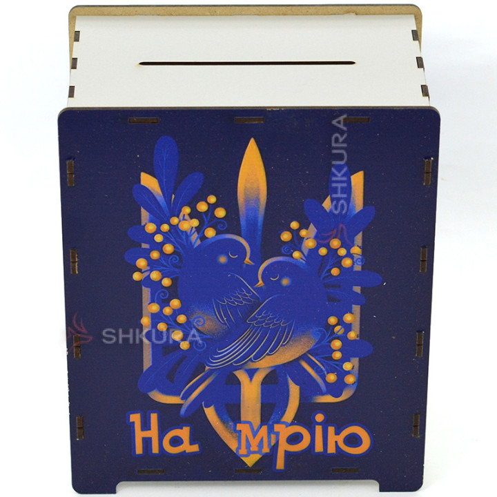 Скарбничка 365 днів "На мрію", герб, 17х9х20 см