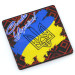 Магнит на холодильник, квадрат, "Слава Україні!", 6х6 см