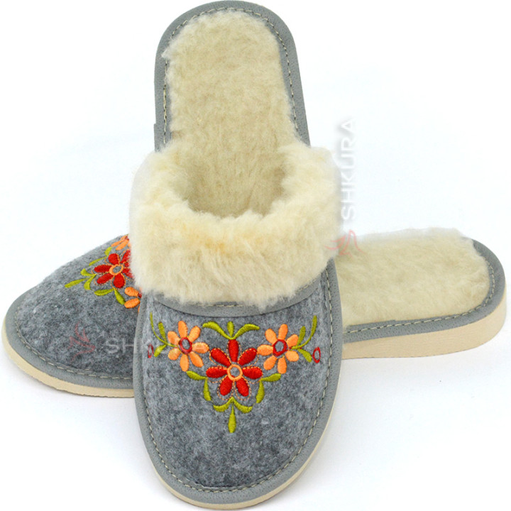 Тапочки войлочні, жіночі ВТО10