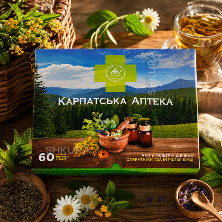 Чай "Карпатська аптека", 60 пакетиков