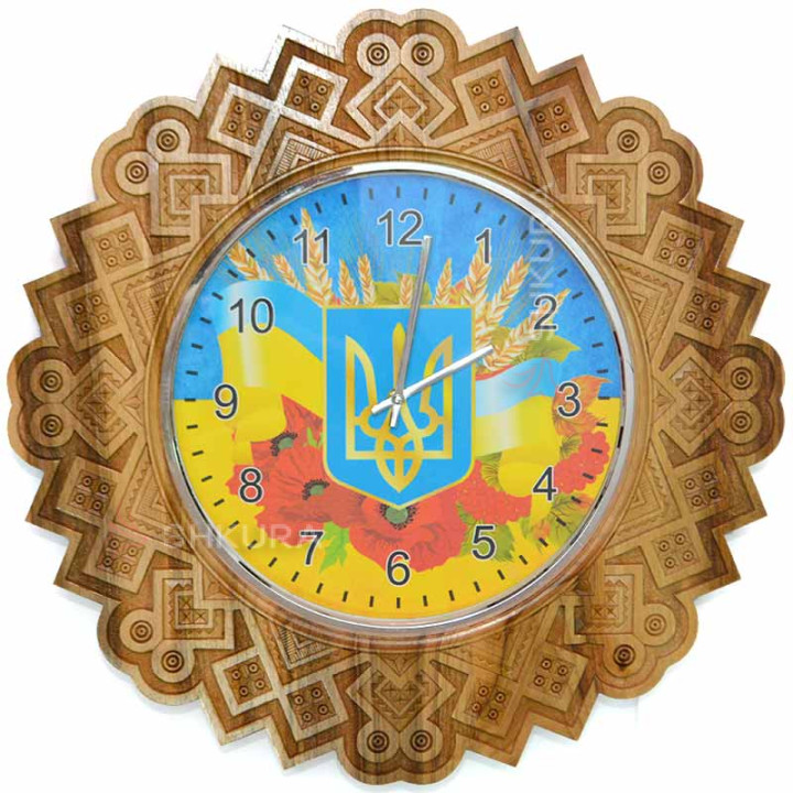 Годинник "Діамант", 50 см, світлий