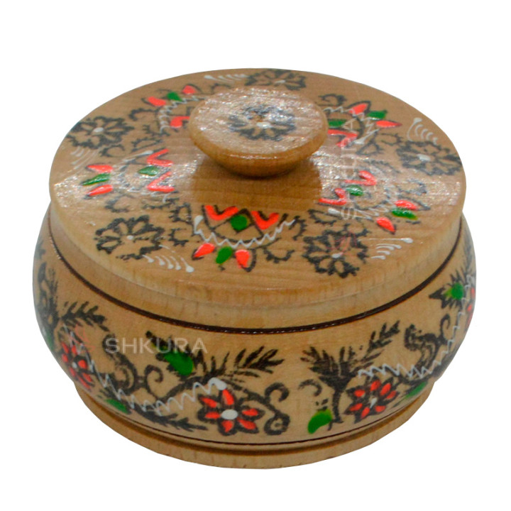 Солонка расписная, 8х5 см