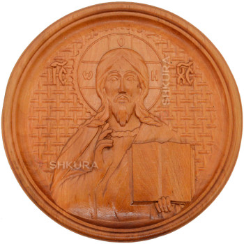 Резная икона "Иисус" 32 см