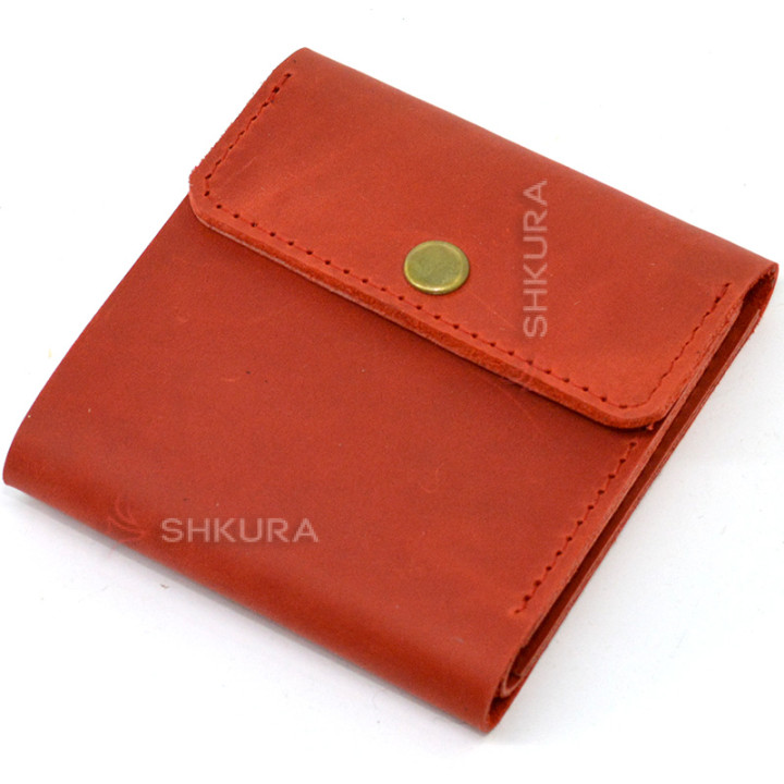 Жіночий гаманець Tri-Fold, червоний