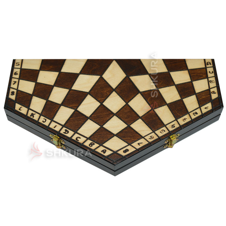 Шахи на трьох, 35х40 см