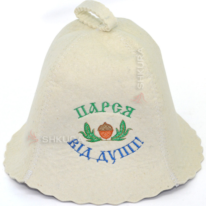 Шапка для бани "Парся від душі!"