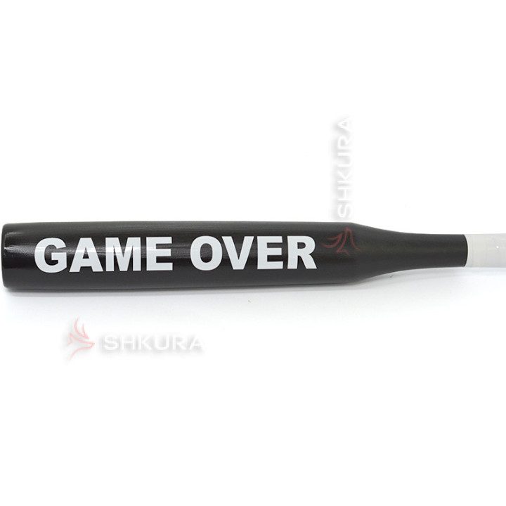 Бейсбольная бита "Game over"