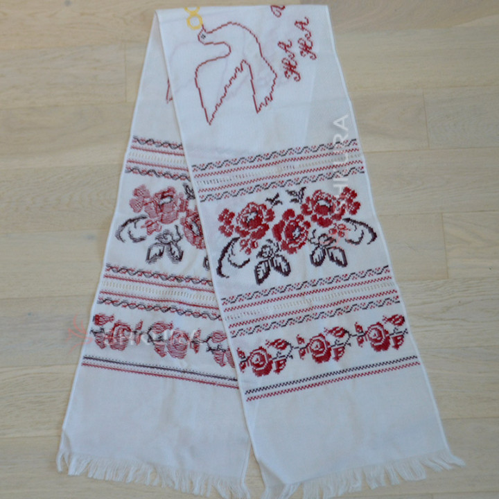 Свадебный рушник 1,9х0,35 м. 10