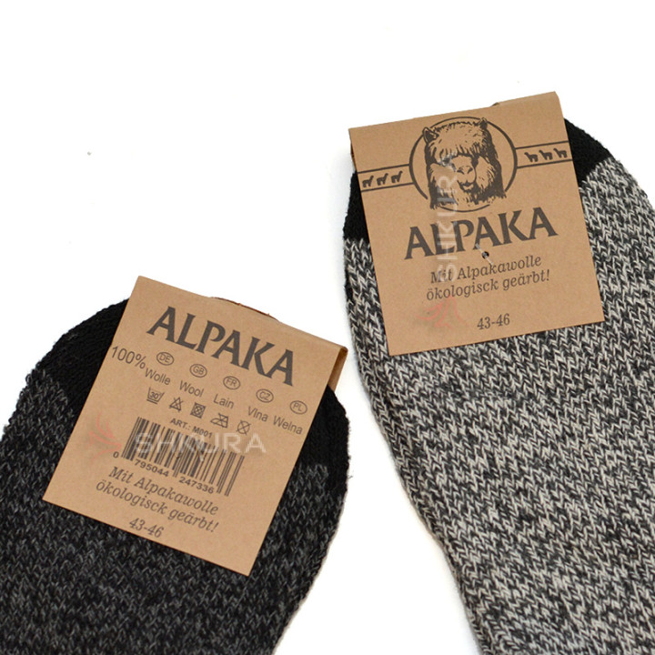 Чоловічі вовняні шкарпетки "Alpaka", 02