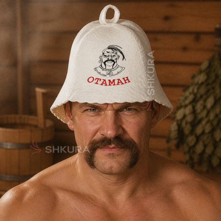 Шапка для бани "Отаман"