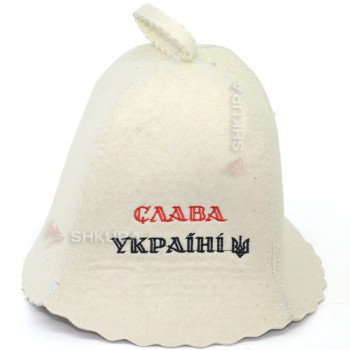 Шапка для бани "Слава Україні"