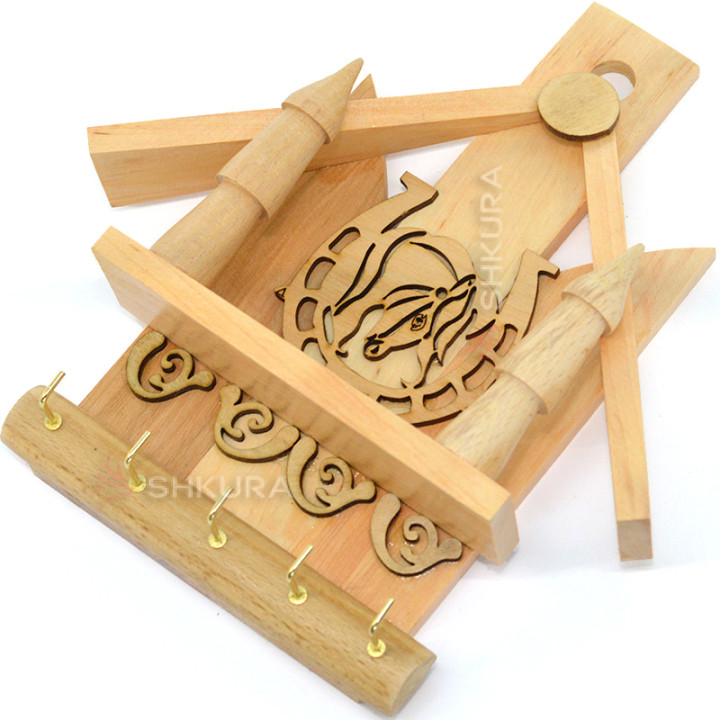 Ключниця 17 "Кінь", 22х22 см
