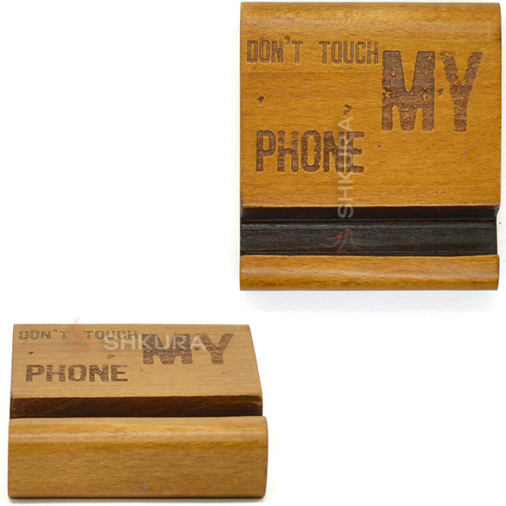 Підставка для телефону "Don`t touch my phone", 8х9 см