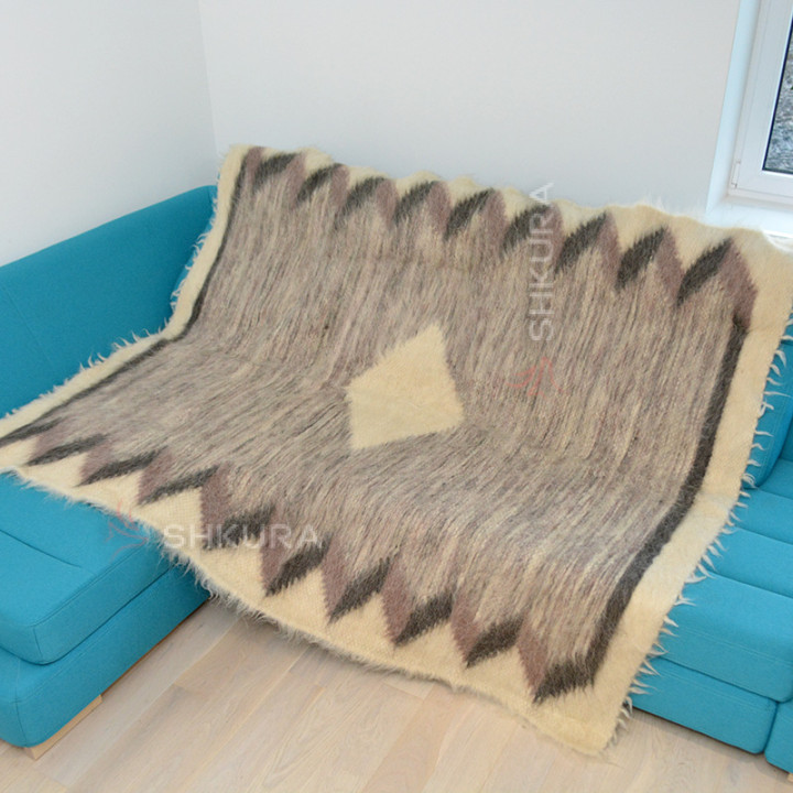 Лижник. Карпатский плед 2,2х1,85 м, 01