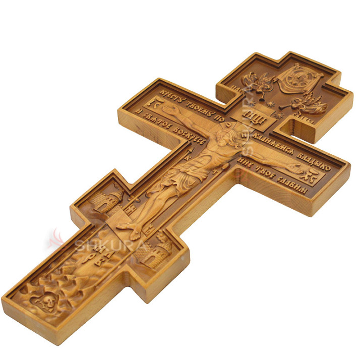 Різьблений хрест, 50х27 см, Б06