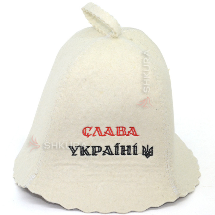 Шапка для бані "Слава Україні"