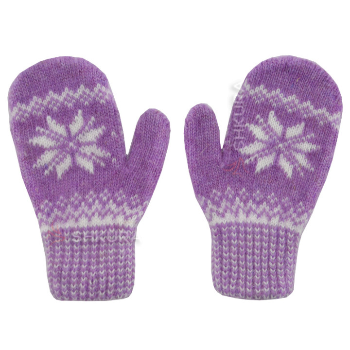 Детские варежки, 7-10 года. 21