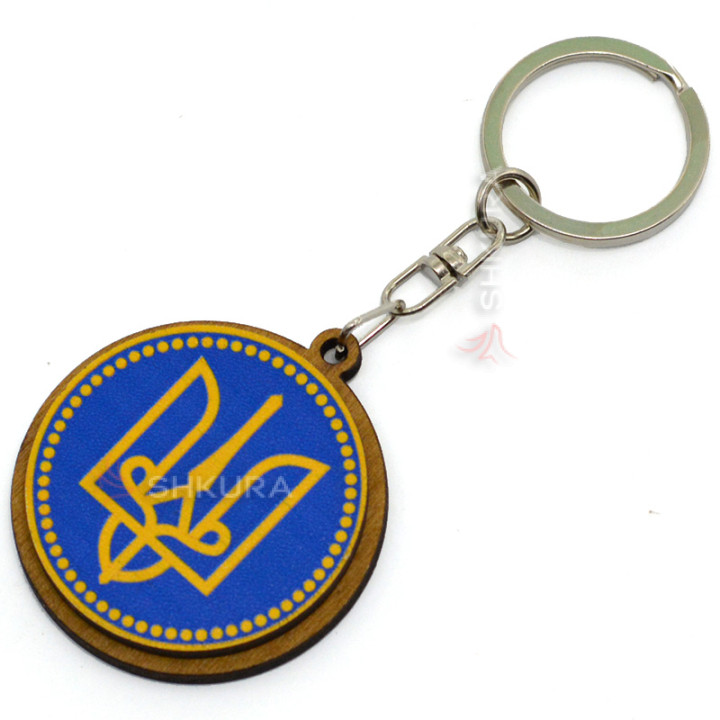Брелок для ключів "Герб України", Володимир Великий