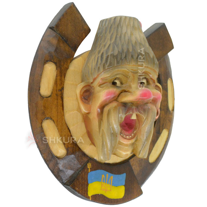 Дерев'яне панно "Козак" 01
