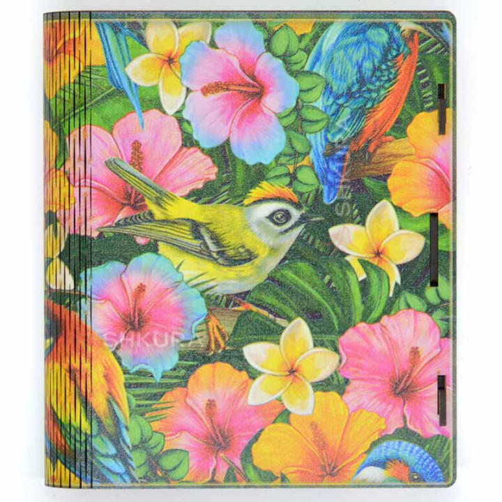 Шкатулка-книжка "Птичка", 20х17 см