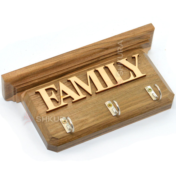 Настінна ключниця Ф14. "Family". Світла