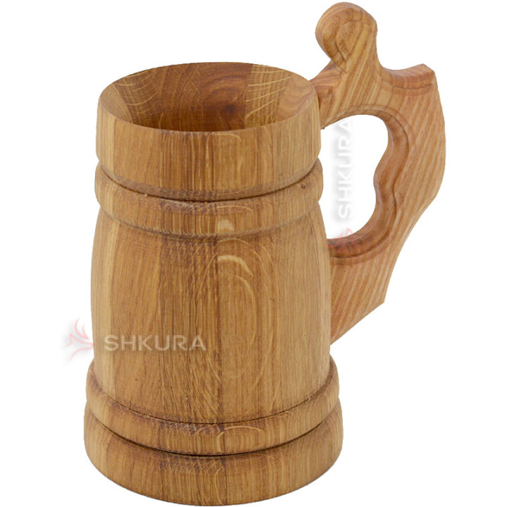Пивна кружка 0,5 л, світла