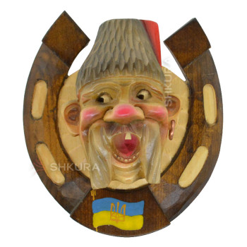 Дерев'яне панно "Козак" 01