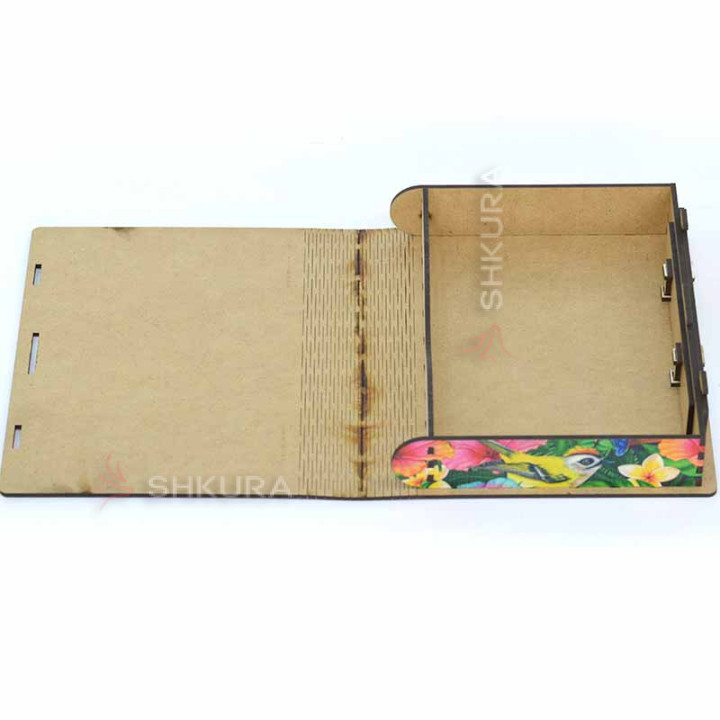 Шкатулка-книжка "Птичка", 20х17 см