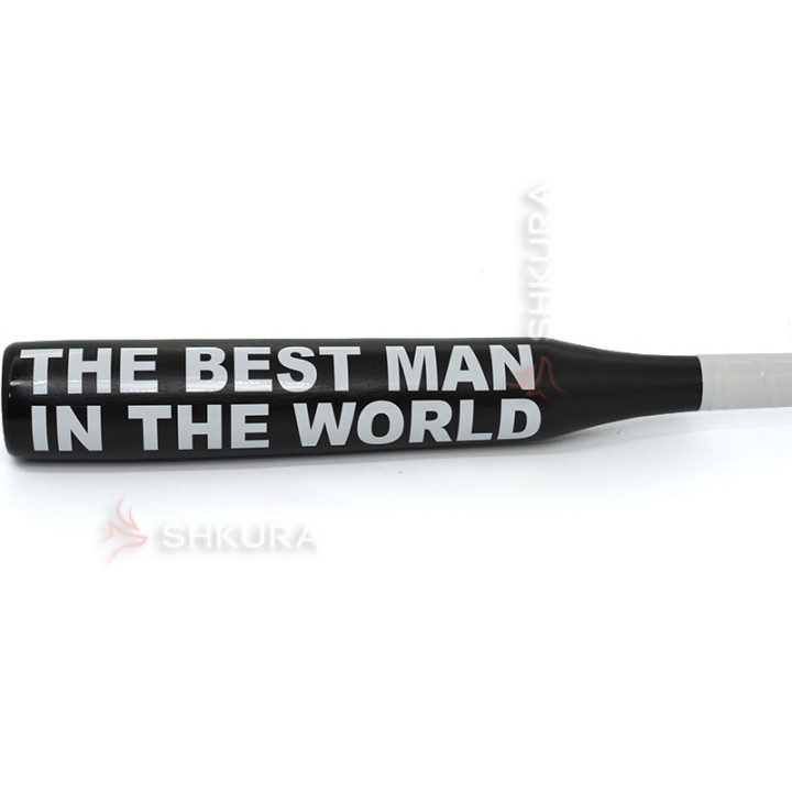 Бейсбольная бита "The best man in the world"