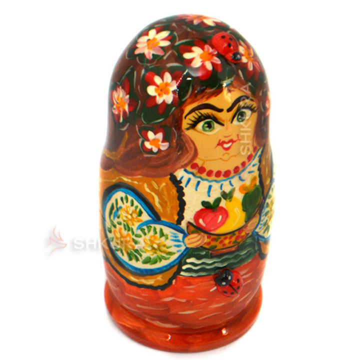 Матрьошки "Українська сім'я" 03, 3 шт. 11 см