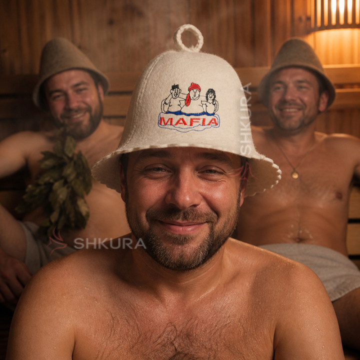 Шапка для бані "MAFIA"
