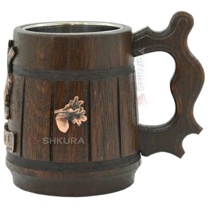 Дерев'яний пивний келих, "Карпати"