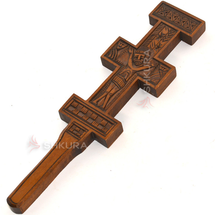 Резной крест, 30х9 см, С48